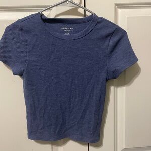 American Eagle Outfitters Blue Short Sleeve Tee